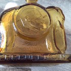 Vintage Wheaton  first Edition  president Nixon Decanter  amber Glass Bottle