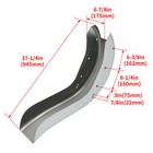 Rear 6  Stretched Extended Fender For Harley Heritage Softail Classic 1986-2017