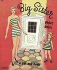 Vintge 1940s Big Sister Paper Dolls From Orig In Size Uncut Reporductin Read All