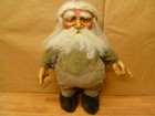 Rare 17    Vtg Standing Gnome Dwarf Troll Elf Santa Holiday Doll W  Moveable Arms