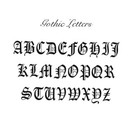 Personalized Vintage Gothic Ring  Custom Initial Signet Ring Pinky Dainty Ring