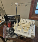 Ble8 Baby Lock Serger Sewing Machine Tested--works  W accessories   Rolling Tote