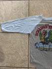 Vintage Rolling Stones Tour 1981 Sold Out Concert Raglan T-shirt Gray Blue