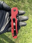 Spyderco Smock Cpm-4v Red G10 St Nick s Sprint Run