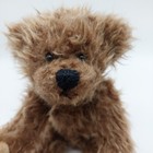 Keltoy Teddy Bear Brown Fuzzy Plush 9  Stuffed Animal Jointed 