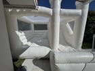 White Commercial Pvc Bounce House