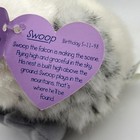 Vintage Puffkins 1998    swoop    The Falcon Plush By Swibco Retired 5    New