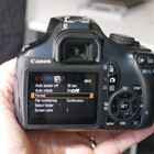 Canon Eos Rebel T3 12 Mp Dslr Camera Body Black  tested  Shutter 4 739