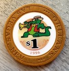  1 Orleans 1996 Casino Chip - Las Vegas  Nevada