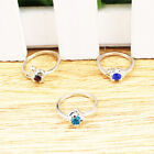 30 Pcs Small Size Children Rings Wholesale Lot White Gold Plated Kid s Jewelry