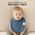 8-pack Organic Baby Bibs For Girls Boys - Quilted Cotton Cloth Baby Drool Bib   