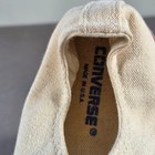 Vintage Converse All Star Mens 12 Cream Low Top New Old Stock Made In Usa