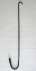 Antique Primitive Candle Holder 24 50 Inch Wrought Iron Hand Crafted  