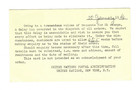1964 United Nations Unpa Order Delay Notice Card     Relief Activities  pc078 