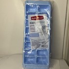 Rubbermaid Easy Release Ice Cube Trays Bpa Free Ice Blue Limited Edition 2-pack