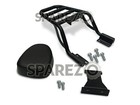 Fit For Royal Enfield Bear 650 Rear Luggage Rack With Backrest  Black