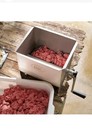 Lem Meat Mixer Manual Hand Crank Stainless Steel  654 Mighty Bite 20 Lb Capacity