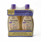 Aveeno Baby Calming Comfort Bath Wash Natural Oat   Lavender 18 Fl Oz - 2 Count