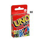 10 Pack Bulk Uno Go Mini Card Game Travel Pocket Sized Cards Mattel New Free S h