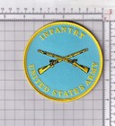 Us Army Infantry Patch     With Hook And Loop  4 