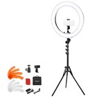Neewer 55w 18  Ring Light Kit  5600k Dimmable W tripod   Phone Holder  Rl-18d