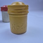 4 Vintage Empty Kodak Metal Film Canisters With Lids