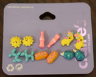 New Claire s Sensitive Solutions Earrings 6 Pair Lot Hot Dog Ice Cream Sun Studs