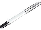 Waterman Hemisphere Deluxe Metal White  Rollerball Pen   New In Box  