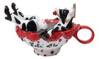 Cow Parade Cafe Ole Latin Culture Coffee Cup Bathing Cow Collector s Figurine