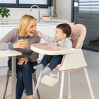 New 3-in-1 Baby High Chair  Portable 5-point Safety Harness Removable Dual-layer