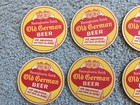 10 Vintage Beer Coasters Pennsylvania Dutch Old German Beer Usa G314