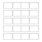 5 Pcs 34 Inch Metal Storage Media Shelf Cd Dvd Rack   Video Organizer Wall Mount