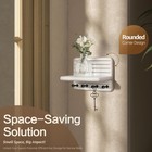 Small Key Holder Wall Mount For Home Storage     Stylish 7-inch Key Holder For    