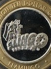  10 Flamingo    slingo Devil     999 Fine Silver Strike  Las Vegas  Nv 