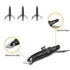 12pcs Hunting Broadheads 100 Grain Archery New Stell Broadhead Compound Bow Tips