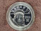      2016-w  100 American Eagle 1 Oz  9995 Platinum Proof Liberty Coin W ogp