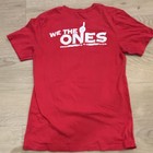 Wwe The Bloodline T Shirt Red We The Ones Wrestling Official Authentic Mens 