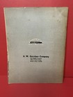 Rare Vintage Scale Craft 1941 Model Railroad Data Book Train Catalog
