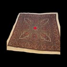 Vintage Turkish Linen Wrap  Scarf   Shawl 44 X 45