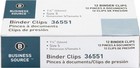 Medium Binder Clips  Fold-back  0 63  Capacity  Steel  12 Count