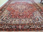 8 X 10 1 Antique Fine Heriz  Vintage Serapi Ushak Kazak Caucasian   