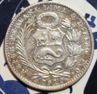 Peru 1 Dinero 1910      w606
