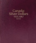 Whitman Prestige    Coin Album - Canada Silver Dollars  1935-1967 Date Set  burg 