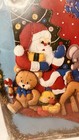 Bucilla Jumbo Felt Stocking Kit Santa Stuffed Animals Christmas 83017 Read  