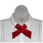 Women s Solid Color 1 75  W X Up To 19  L Crossover Tie Uniform Adjustable Neck