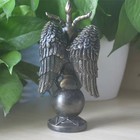 Baphomet Horned God Statue Sabbatic Goat Idol Mendes Satanic Resin Figurine