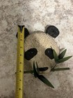 Vintage 3d Hanging Panda Eating Bamboo Head Plaque 6    By Collections Ect 