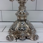 Wm  Rogers Silverplate 3-light Candelabras Pair Vintage 1950s