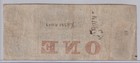 1861  1 The Egg Harbor Bank  Banknote - Egg Harbor City  New Jersey- 2 Scans