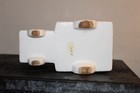 Vintage Baby Nursery Train Planter E-3131 Alphabet Lamb Elephant Kitschy 